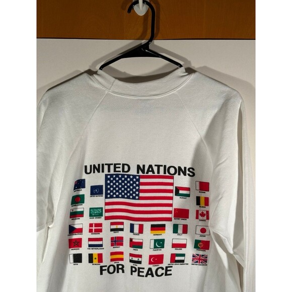 Vintage Operation‎ Desert Shield Desert Storm Crewneck Sweater Oneita Large USA - Picture 8 of 10